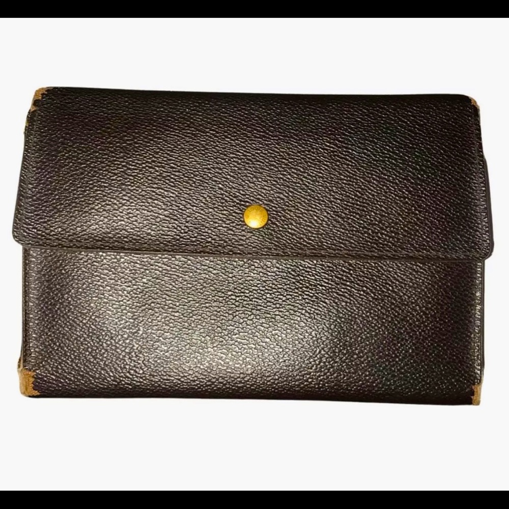 Authentic Vintage Louis Vuitton Monogram Canvas Trifold Wallet #CA1906